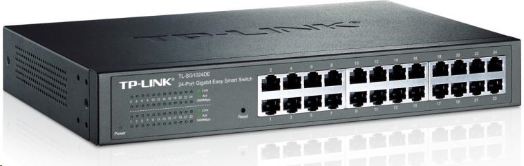 Levně TP-Link Easy Smart switch TL-SG1024DE (24xGbE, fanless)