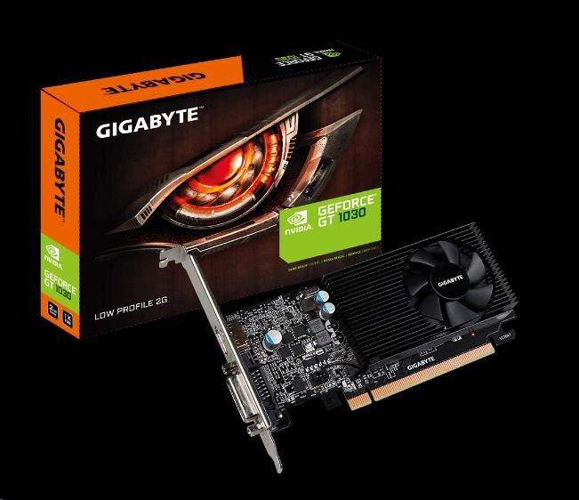 GIGABYTE VGA NVIDIA GeForce GT 1030 2G, 2G GDDR5, 1xHDMI, 1xDVI-D