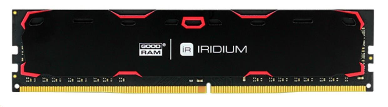 Levně GOODRAM DIMM DDR4 8GB 2400MHz CL15 IRDM, black