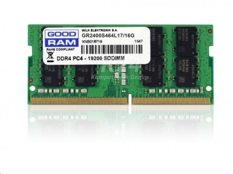 Levně GOODRAM SODIMM DDR4 16GB 2400MHz CL17