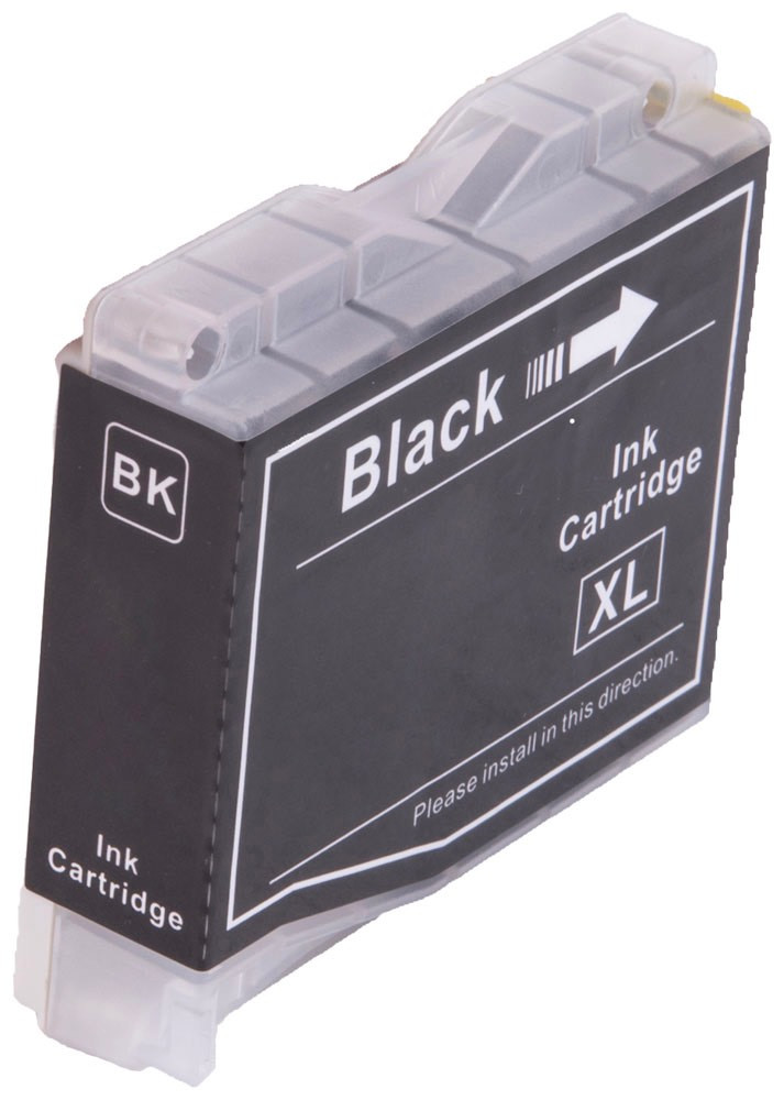 Levně BROTHER LC-970 - kompatibilní cartridge, černá, 900 stran