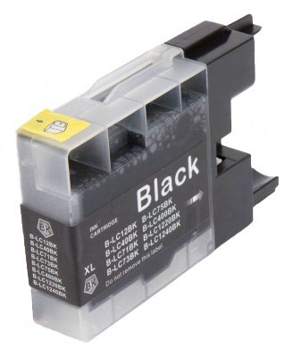 Levně BROTHER LC-1240 - kompatibilní cartridge, černá, 600 stran