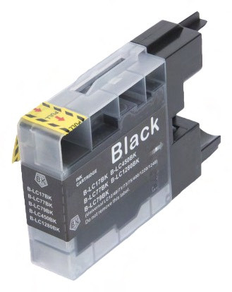 Levně BROTHER LC-1280-XL - kompatibilní cartridge, černá, 2400 stran