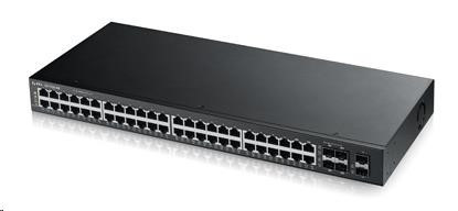 Levně Zyxel GS1920-48v2 50-port Gigabit WebManaged Switch, 44x gigabit RJ45, 4x gigabit RJ45/SFP, 2x SFP