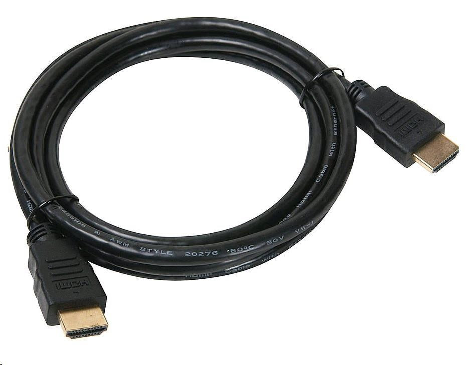 C-TECH kabel HDMI 1.4, M/M, 0, 5m
