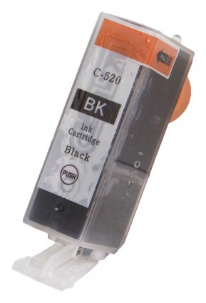 Levně CANON PGI-520 BK - kompatibilní cartridge, černá, 20ml