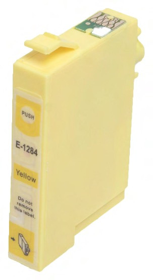 Levně EPSON T1284 (C13T12844011) - kompatibilní cartridge, žlutá, 10ml