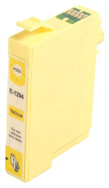 Levně EPSON T1294 (C13T12944021) - kompatibilní cartridge, žlutá, 12ml