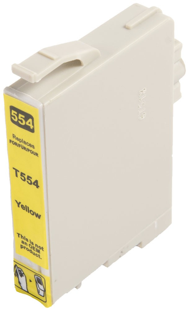 Levně EPSON T0554 (C13T05544010) - kompatibilní cartridge, žlutá, 13ml