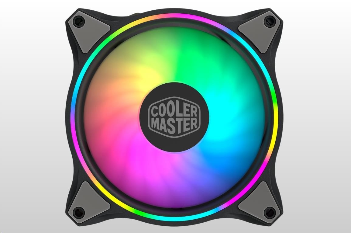 Levně Cooler Master ventilátor Master Fan MF120 HALO, Dual Loop aRGB, 120x120x25mm