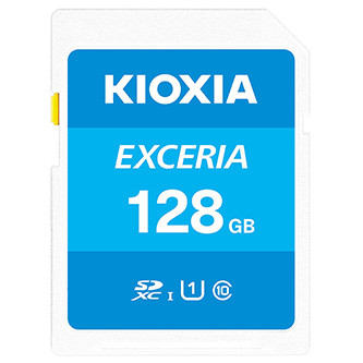 Levně Kioxia Paměťová karta Exceria (N203), 128GB, SDXC, LNEX1L128GG4, UHS-I U1 (Class 10)