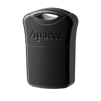 Levně Apacer USB flash disk, USB 2.0, 16GB, AH116, černý, AP16GAH116B-1, USB A, s krytkou