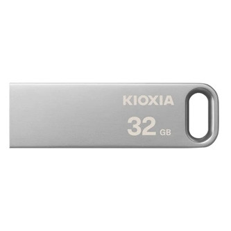 Levně Kioxia USB flash disk, USB 3.0, 32GB, Biwako U366, Biwako U366, stříbrný, LU366S032GG4