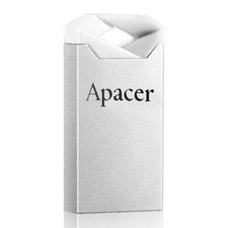 Levně Apacer USB flash disk, USB 2.0, 32GB, AH111, stříbrný, AP32GAH111CR-1, USB A