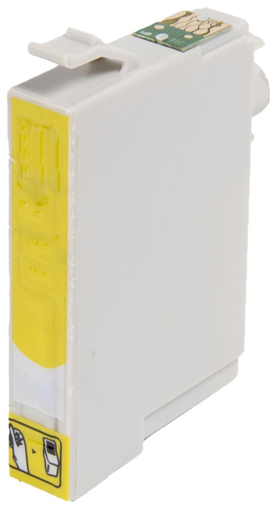 Levně EPSON T0714 (C13T07144011) - kompatibilní cartridge, žlutá, 12ml
