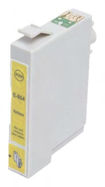 Levně EPSON T0804 (C13T08044011) - kompatibilní cartridge, žlutá, 12ml