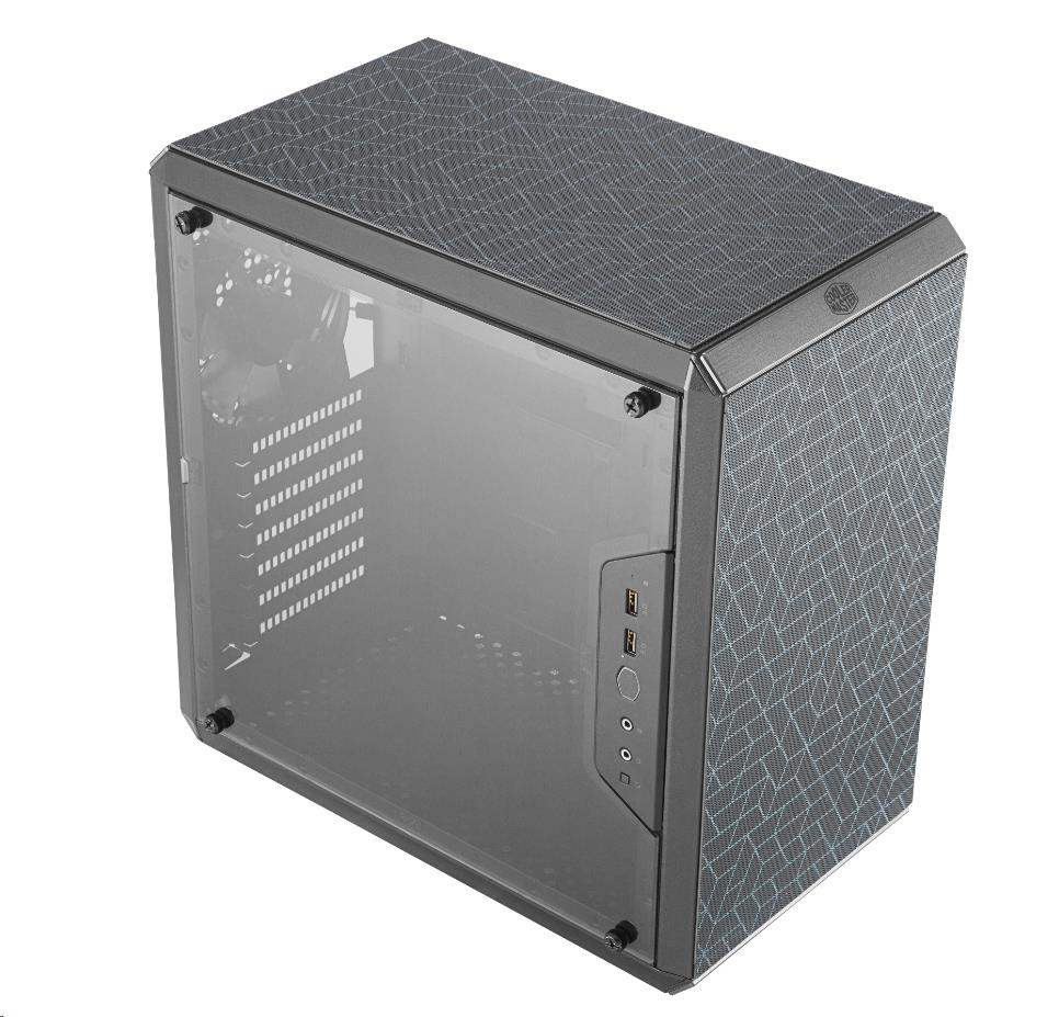 Levně Cooler Master case MasterBox Q500L, Mid Tower, USB 3.0, černá, bez zdroje