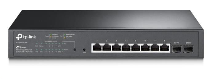 TP-Link OMADA JetStream switch TL-SG2210MP (8xGbE, 2xSFP, 8xPoE+, 150W)