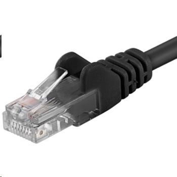 Levně PREMIUMCORD Patch kabel UTP RJ45-RJ45 CAT5e 1.5m černá