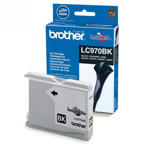 Levně BROTHER LC-970 - originální cartridge, černá, 350 stran