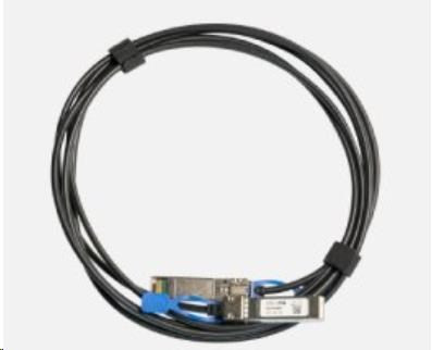 Levně MikroTik XS+DA0001, Direct Attach Cable, SFP/SFP+/SFP28, 1/10/25G, 1m