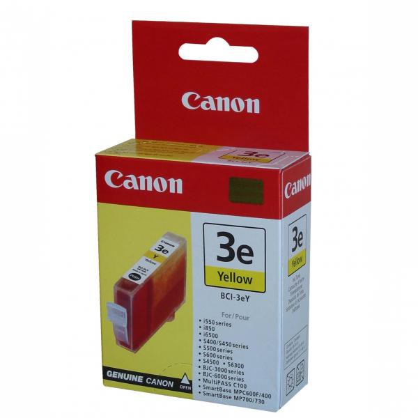 Levně CANON BCI-3 Y - originální cartridge, žlutá, 13ml