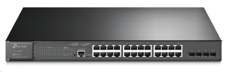 Levně TP-Link OMADA JetStream switch TL-SG3428MP (24xGbE, 4xSFP, 24x PoE+ 384W, 2xConsole)