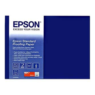 Levně Epson Standard Proofing Paper, C13S045005, foto papír, polomatný, bílý, A3+, 205 g/m2, 100 ks, inkoustový