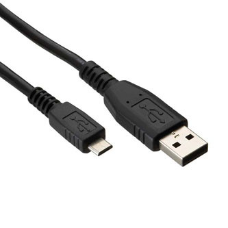 Levně Logo USB kabel (2.0), USB A samec - microUSB samec, 1m, blistr