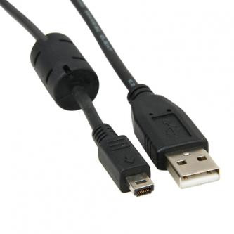 USB kabel (2.0), USB A samec - 14-pin samec, 26718, 1.8m, černý, FUJI