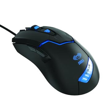 Myš drátová USB, E-blue Cobra 622, černá, optická, 1600DPI