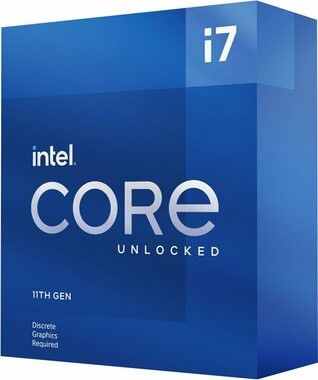 Levně CPU INTEL Core i7-11700KF, 3.60GHz, 16MB L3 LGA1200, BOX (bez chladiče, bez VGA)