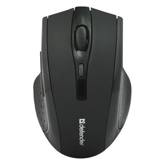 Levně Myš bezdrátová, Defender Accura MM-665, černá, optická, 1600DPI