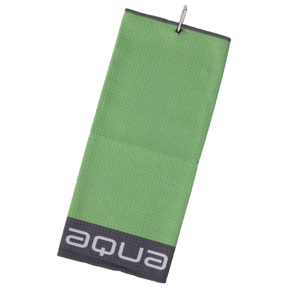 BIG MAX Golf towel, green/black