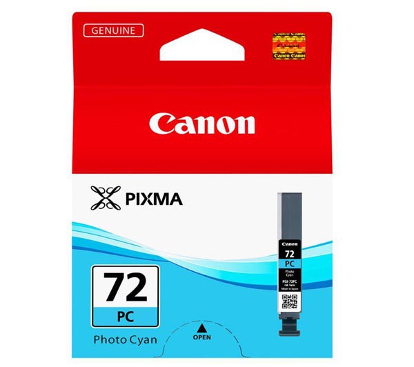 Canon PGI-72 PC - originální cartridge, foto azurová, 14ml