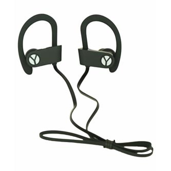 Levně YZSY DINOX, sluchátka s mikrofonem, ovládání hlasitosti, černá, bluetooth