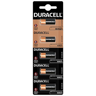 Baterie alkalická, 23AE, MN21, A24, Duracell, blistr, 5-pack, 42464