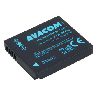 Levně Avacom baterie pro Panasonic DMW-BCF10, Li-Ion, 3,6V, 750mAh, 2,7Wh, DIPA-CF10-B750
