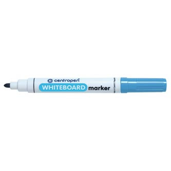 Centropen, whiteboard marker 8559, světle modrý, 10ks, 2.5mm, alkoholová báze, cena za 1ks