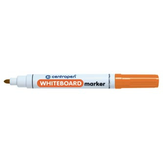 Levně Centropen, whiteboard marker 8559, oranžový, 10ks, 2.5mm, alkoholová báze, cena za 1ks