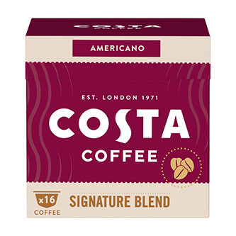 Levně Kávové kapsle Dolce Gusto lungo, Signature Blend Americano, 16 kapslí, krabička