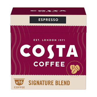 Levně Kávové kapsle Dolce Gusto espresso, Signature Blend Espresso, 16 kapslí, krabička