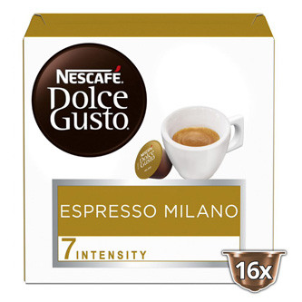 Kávové kapsle Nescafé Dolce Gusto Espresso, Milano, 3x16 kapslí, velkoobchodní balení karton