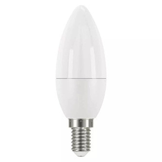 Levně LED žárovka EMOS Lighting E14, 220-240V, 5W, 470lm, 4000k, neutrální bílá, 30000h, Classic Candle 35x102mm