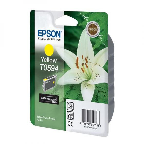 Levně EPSON T0594 (C13T05944010) - originální cartridge, žlutá, 13ml