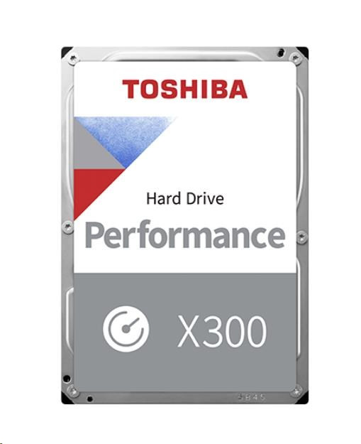 Levně TOSHIBA HDD X300 8TB, SATA III, 7200 rpm, 256MB cache, 3, 5", BULK