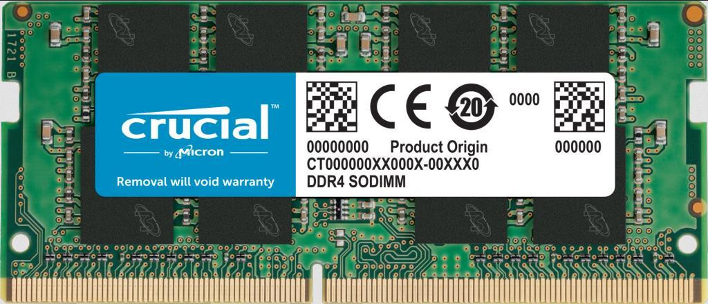 Levně CRUCIAL SODIMM DDR4 8GB 3200MHz CL22
