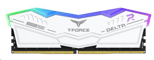 Levně T-FORCE DIMM DDR5 32GB (Kit of 2) 6400MHz CL40 DELTA RGB Bílá