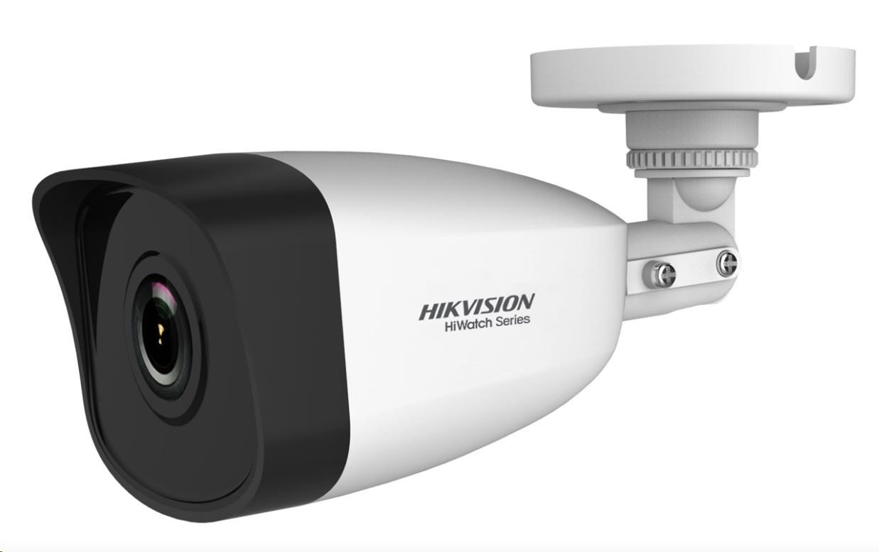 HiWatch HWI-B121H(2.8mm)(C), IP kamera, 2MP, H.265+, Bullet venkovní, IP67, Metal&Plastic