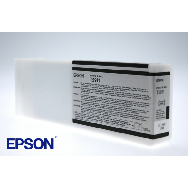 Levně EPSON T5911 (C13T591100) - originální cartridge, fotočerná, 700ml